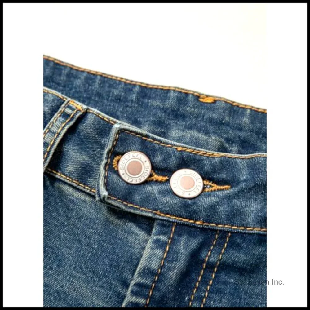 Wide Leg Jeans High Waisted Stretchy Baggy Front Seam Denim Pants Y2K